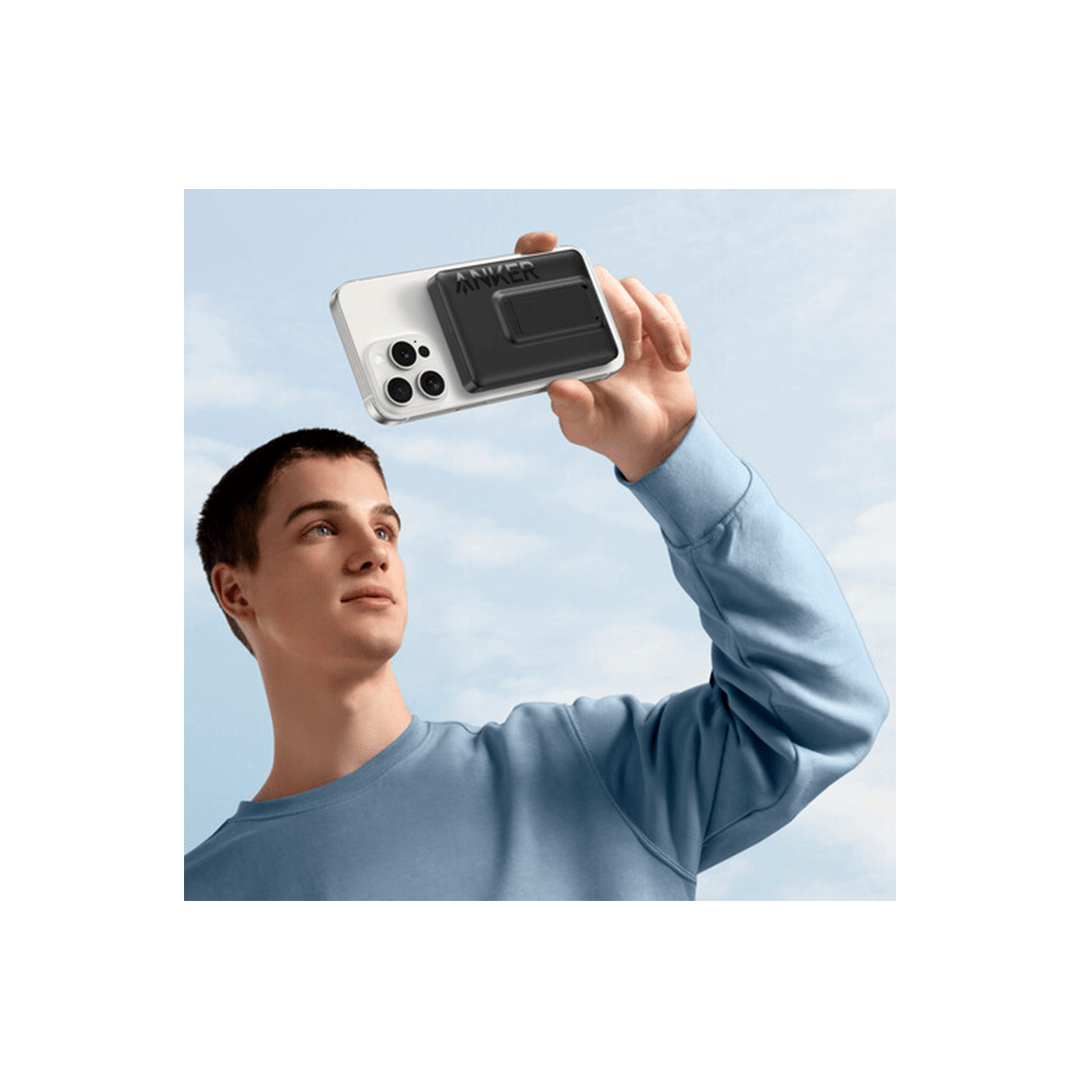 Anker Magnetic Battery, 10,000mAh Foldable Wireless Portable Charger with Stand in Qatar Anker Magnetic Battery, 10,000mAh Foldable Wireless Portable Charger with Stand in Qatar